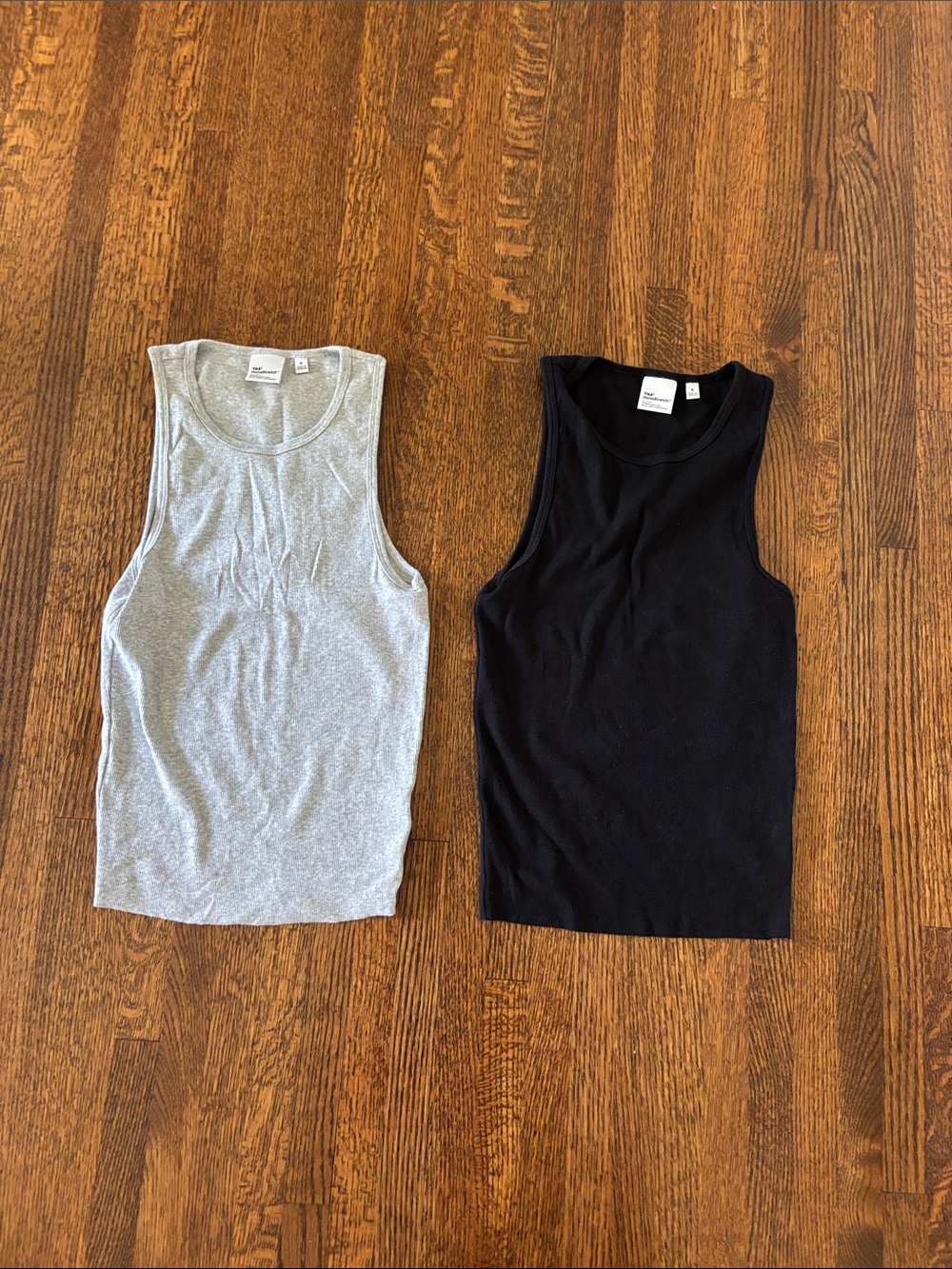 TNA Women's Tank Tops — Black & Light Gray (Set of 2)